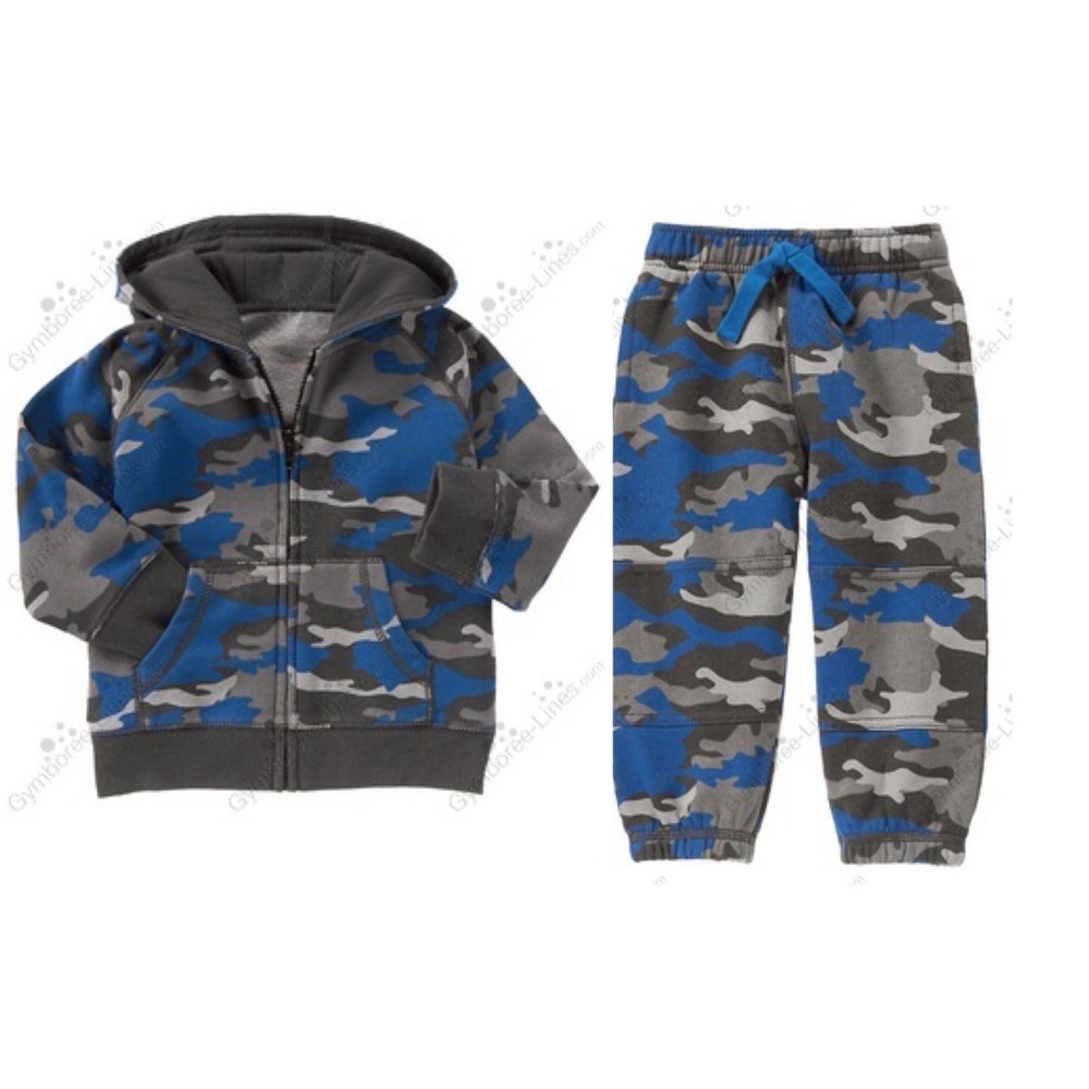 Gymboree Camo cutie sweatsuit